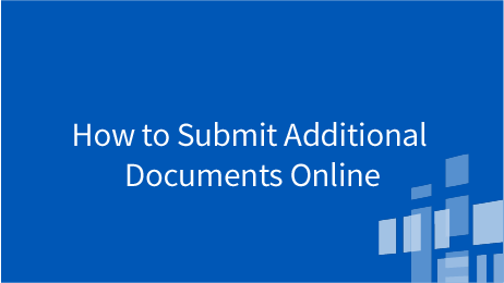 How to Submit Additional Documents Online